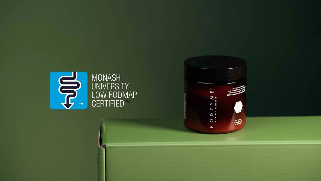 FODZYME is Monash University Low FODMAP Certified - FODZYME