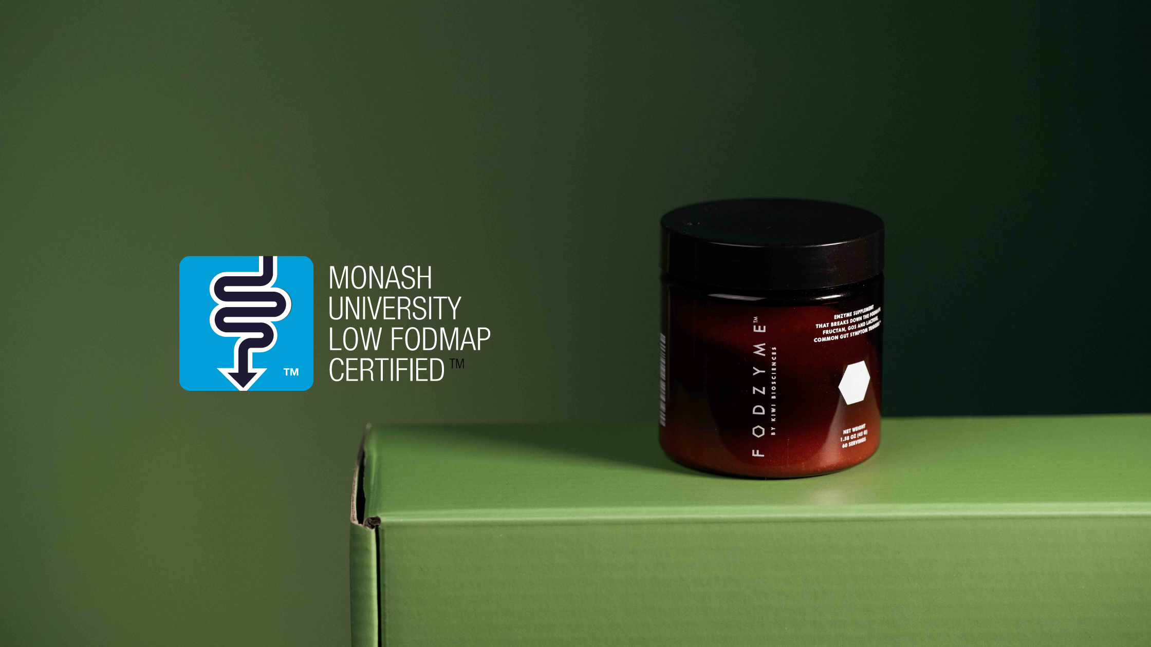 FODZYME is Monash University Low FODMAP Certified