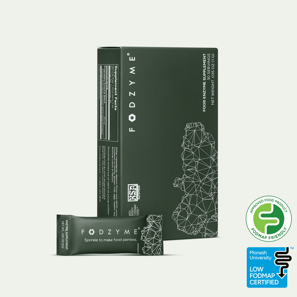 FZ-IAGL-PWDR-30-DOSE-STICK-PACK-1G - FODZYME - FODZYME