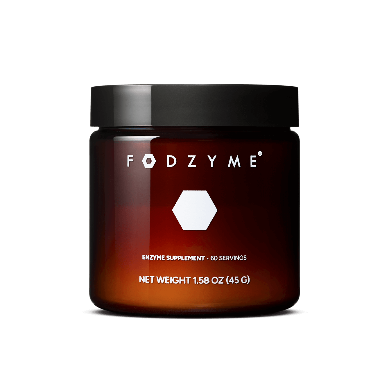 FODZYME enzyme supplement jar