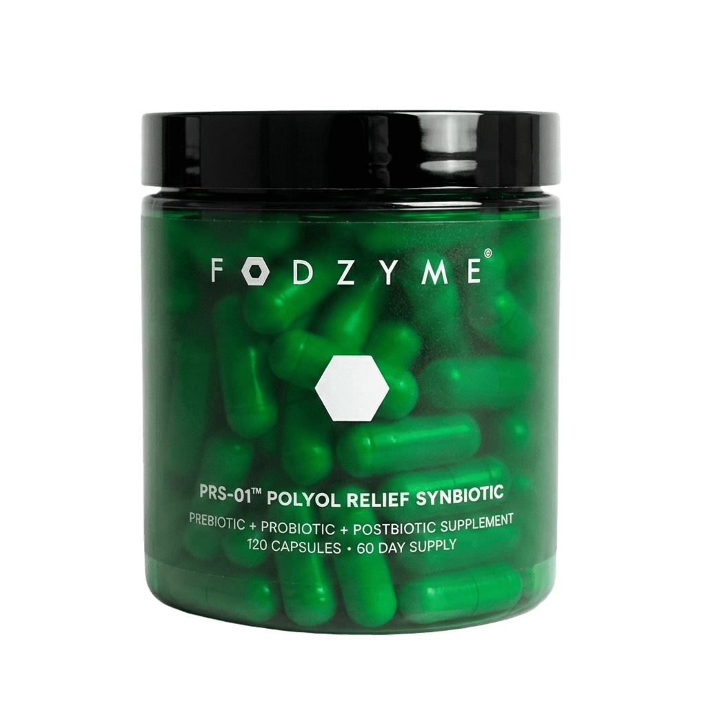 FZ-POL-JAR-120CT - PRS - 01 Polyol Relief Synbiotic - FODZYME